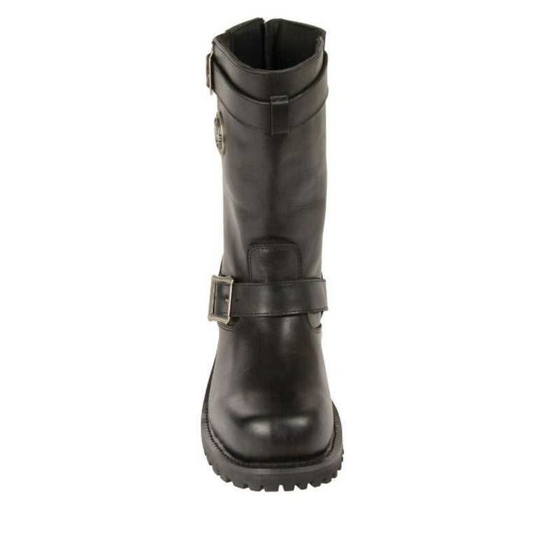 Milwaukee Leather Men's 11" Classic Engineer Motorcycle Boot **MBM9020 BLACK Milwaukee Leather Men's 11" Classic Engineer Motorcycle Boot **MBM9020 BLACK